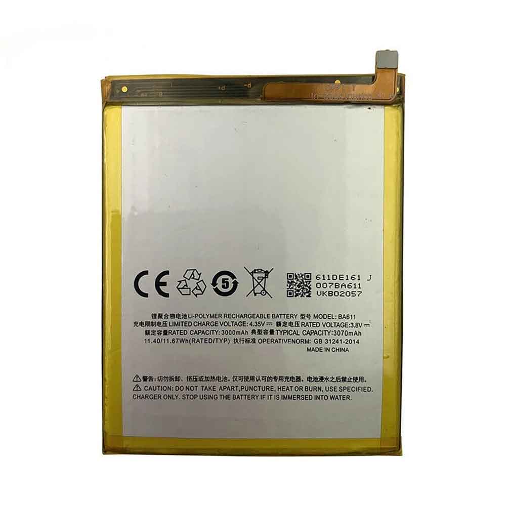 Batería para Meilan-S6-M712Q/M/meizu-BA611